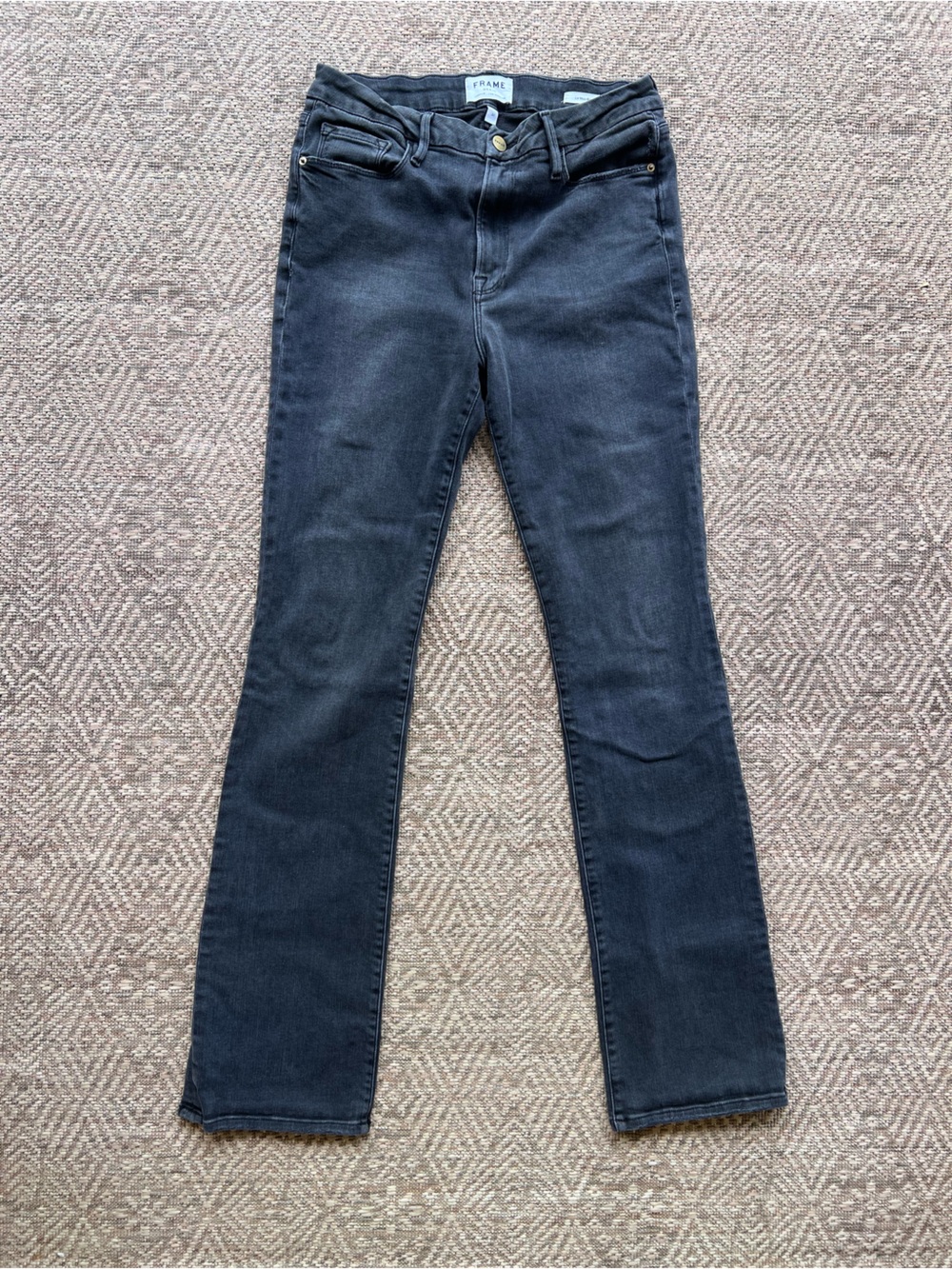 Frame Denim Black Boot-Cut Women's Jeans